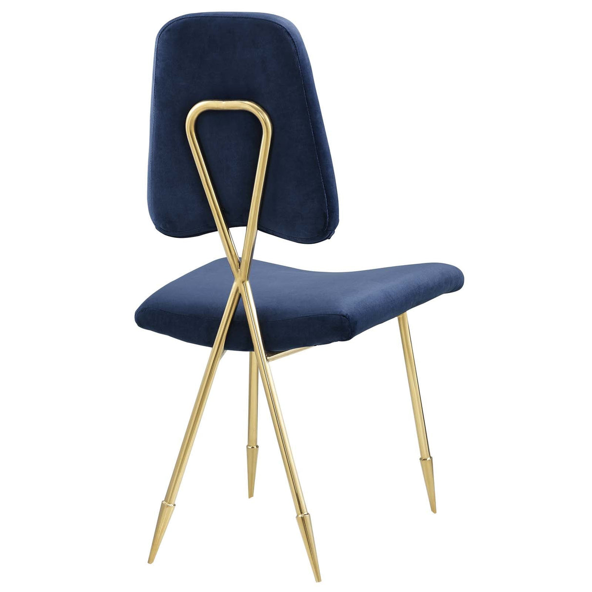 Ponder Dining Side Chair Set of 4 - Modern Glam & Velvet Performance