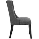 Baronet Upholstered Fabric Dining Chair Set of 4 - French Vintage & Button-Tufted Elegance
