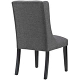 Baronet Upholstered Fabric Dining Chair Set of 4 - French Vintage & Button-Tufted Elegance