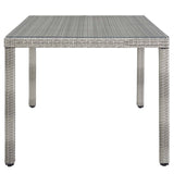 Aura 7 Piece Outdoor Patio Wicker Rattan Set - Modern Coastal & Weather-Resistant
