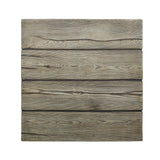 Manteo Rustic Coastal Outdoor Patio Side Table - Modern Driftwood Finish & Weather-Resistant End Table
