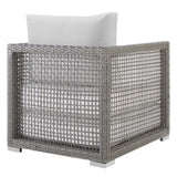 Aura 3 Piece Outdoor Patio Wicker Rattan Set - Modern Coastal & Weather-Resistant