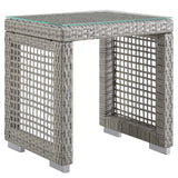 Aura 3 Piece Outdoor Patio Wicker Rattan Set - Modern Coastal & Weather-Resistant