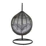 Garner Teardrop Outdoor Patio Swing Chair - Modern Boho & Weather-Resistant