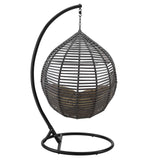 Garner Teardrop Outdoor Patio Swing Chair - Modern Boho & Weather-Resistant