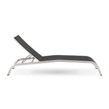 Savannah Mesh Chaise Outdoor Patio Aluminum Lounge Chair - Vintage Glamour & Weather-Resistant