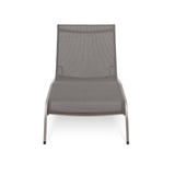 Savannah Mesh Chaise Outdoor Patio Aluminum Lounge Chair - Vintage Glamour & Weather-Resistant