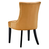Regent Tufted Performance Velvet Dining Side Chairs - Set of 2 - French Vintage & Stain-Resistant