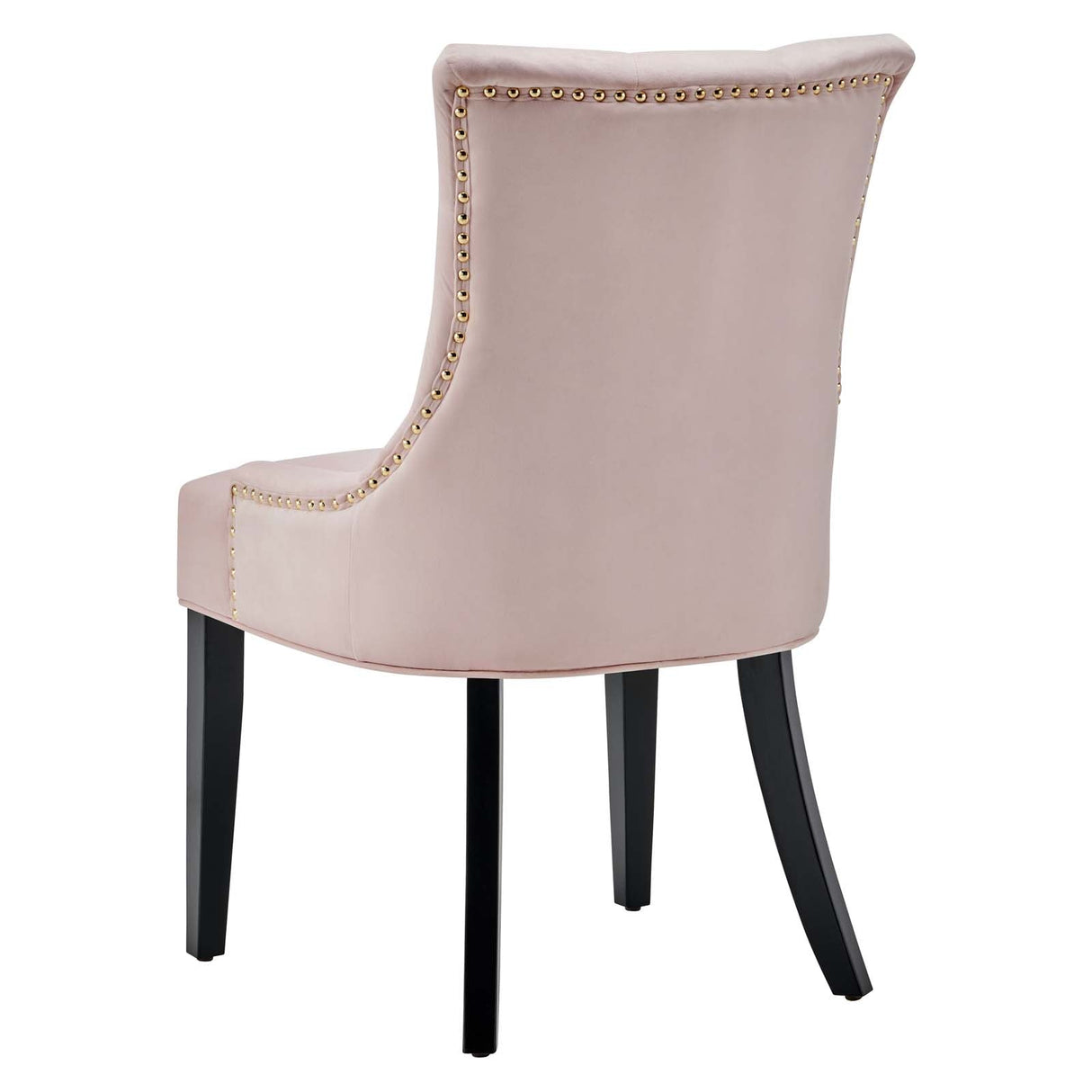 Regent Tufted Performance Velvet Dining Side Chairs - Set of 2 - French Vintage & Stain-Resistant
