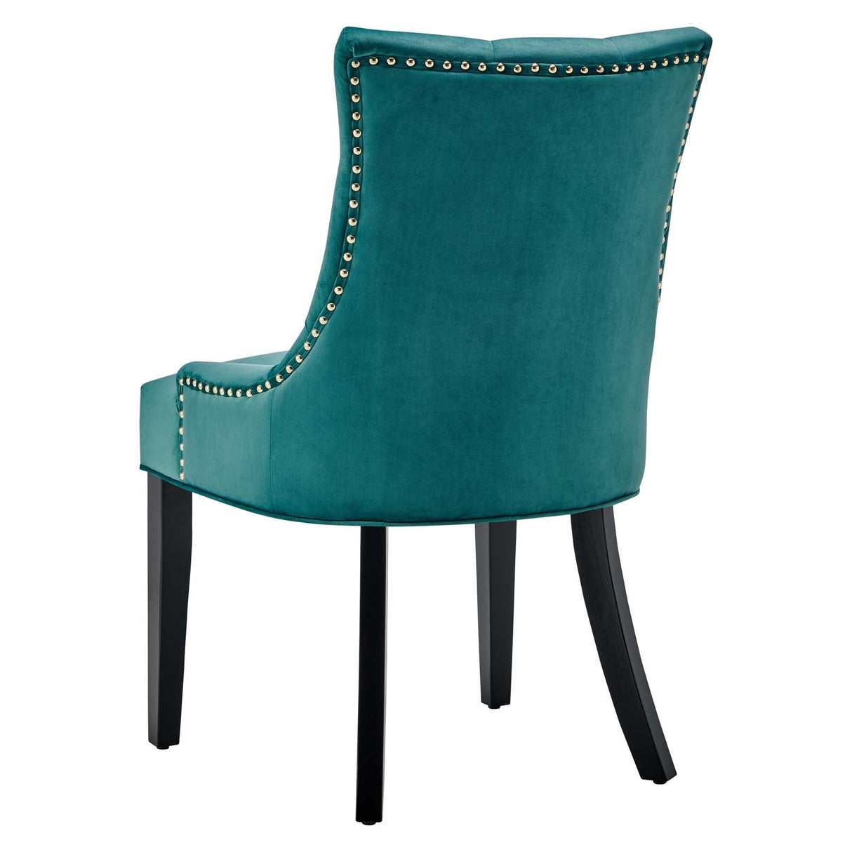 Regent Tufted Performance Velvet Dining Side Chairs - Set of 2 - French Vintage & Stain-Resistant