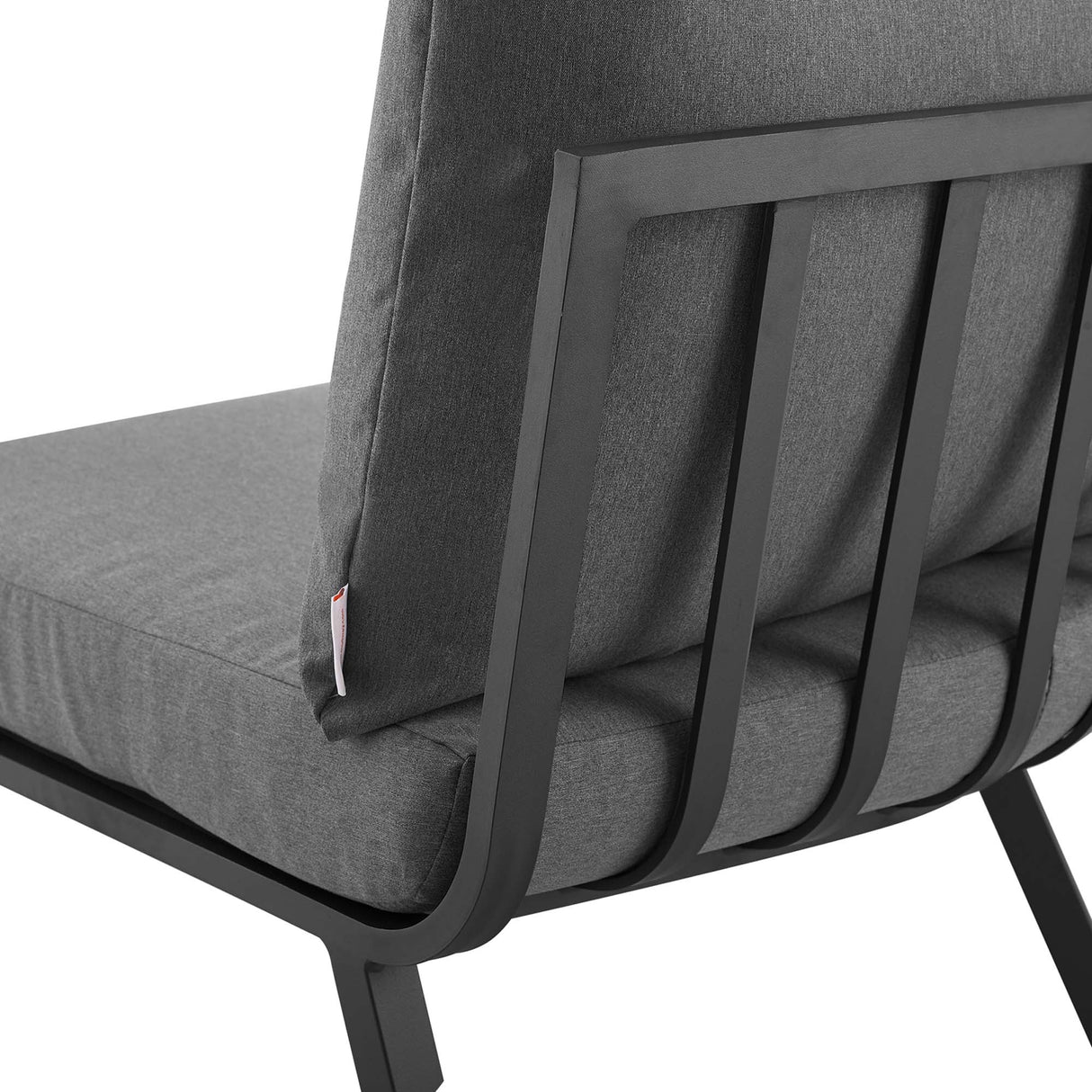 Riverside 2 Piece Outdoor Patio Aluminum Sectional Sofa Set - Coastal Modern & Weather-Resistant
