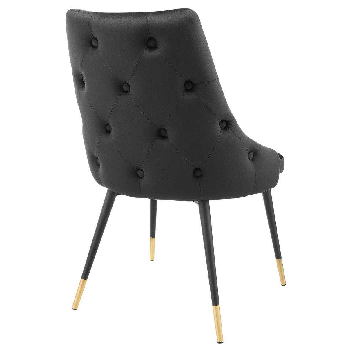 Adorn Tufted Performance Velvet Dining Side Chair - Glam Deco & Stain-Resistant