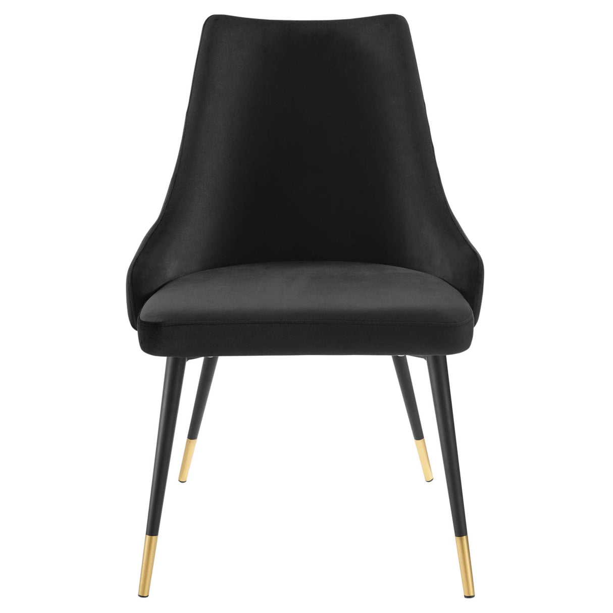 Adorn Tufted Performance Velvet Dining Side Chair - Glam Deco & Stain-Resistant