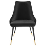 Adorn Tufted Performance Velvet Dining Side Chair - Glam Deco & Stain-Resistant