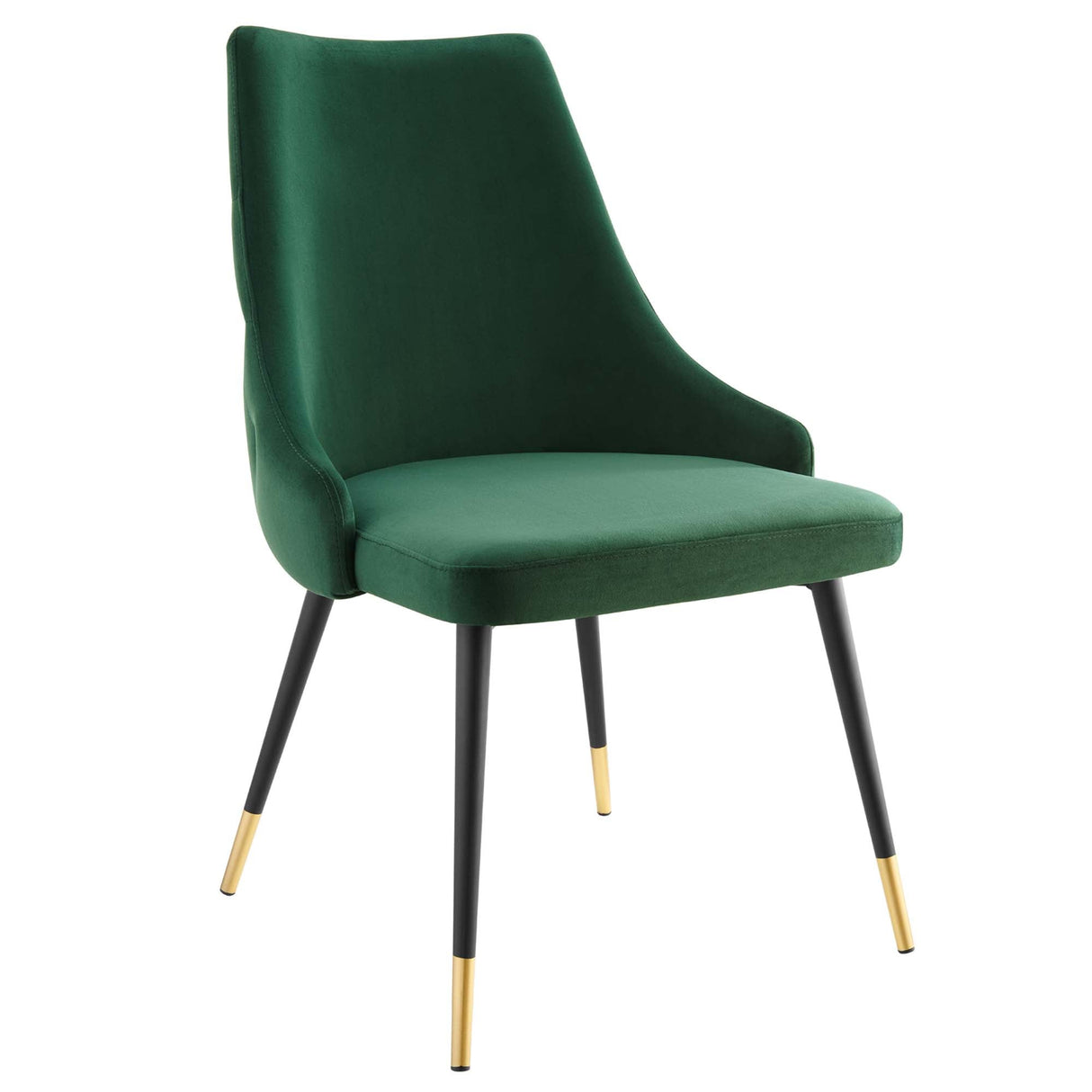 Adorn Tufted Performance Velvet Dining Side Chair - Glam Deco & Stain-Resistant