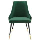 Adorn Tufted Performance Velvet Dining Side Chair - Glam Deco & Stain-Resistant