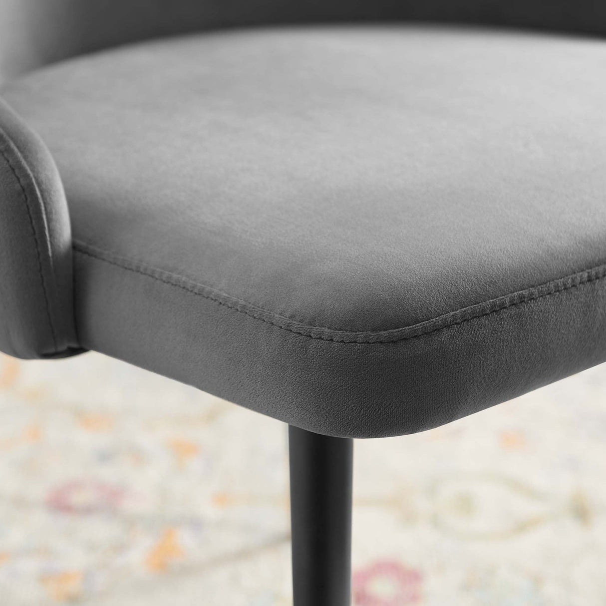 Adorn Tufted Performance Velvet Dining Side Chair - Glam Deco & Stain-Resistant