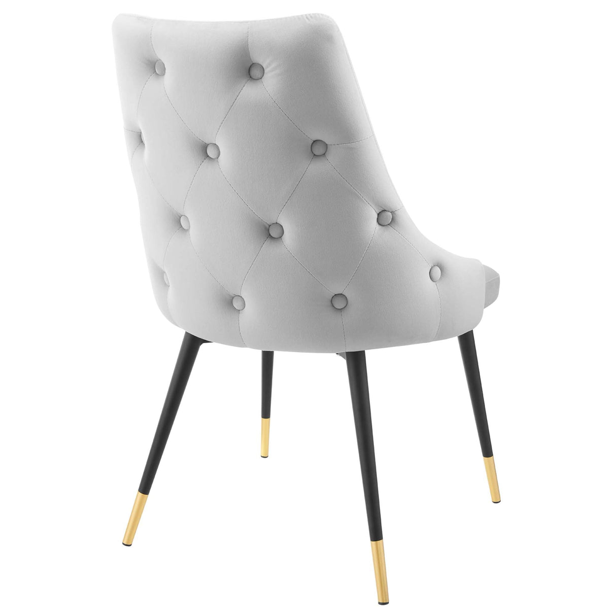 Adorn Tufted Performance Velvet Dining Side Chair - Glam Deco & Stain-Resistant