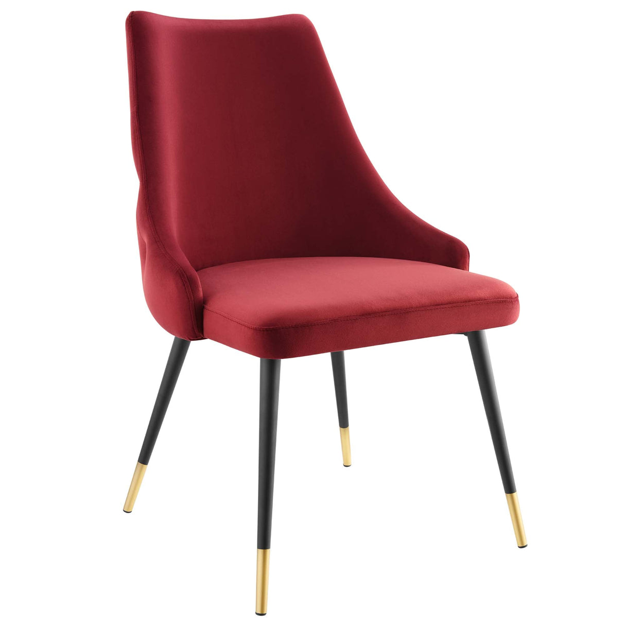 Adorn Tufted Performance Velvet Dining Side Chair - Glam Deco & Stain-Resistant