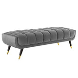 Adept 60" Performance Velvet Bench