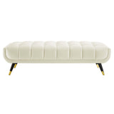 Adept 60" Performance Velvet Bench