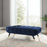 Adept 47.5" Performance Velvet Bench