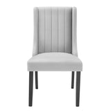 Renew Parsons Performance Velvet Dining Side Chairs - Set of 2