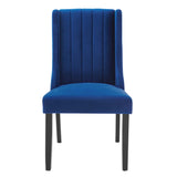 Renew Parsons Performance Velvet Dining Side Chairs - Set of 2