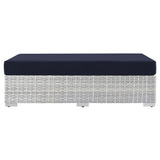 Convene Outdoor Patio Rectangular Ottoman