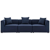 Saybrook Outdoor Patio Upholstered 3-Piece Sectional Sofa