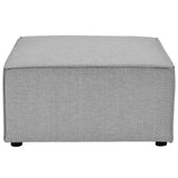 Saybrook Outdoor Patio Upholstered 4-Piece Sectional Sofa