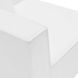 Saybrook Outdoor Patio Upholstered 4-Piece Sectional Sofa
