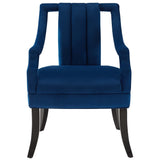 Harken Performance Velvet Accent Chair Set of 2