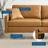 Juliana Vegan Leather Sofa