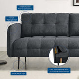 Cameron Tufted Fabric Sofa