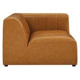 Bartlett Vegan Leather 5-Piece Sectional Sofa