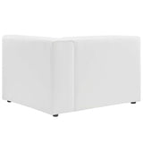 Mingle Vegan Leather Right-Arm Chair