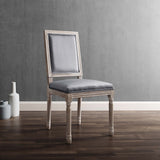 Court French Vintage Performance Velvet Dining Side Chair