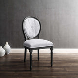Arise Vintage French Upholstered Fabric Dining Side Chair