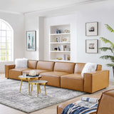 Restore Vegan Leather 4-Piece Sofa