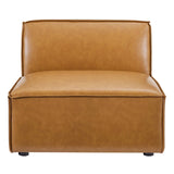 Restore 6-Piece Vegan Leather Sectional Sofa