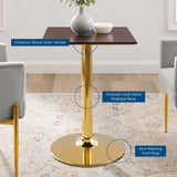 Verne 24" Square Dining Table