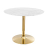Verne 40" Artificial Marble Dining Table – view 2