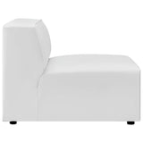 Mingle Vegan Leather 3-Piece Sectional Sofa