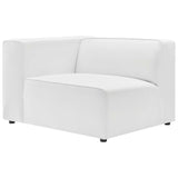 Mingle Vegan Leather 4-Piece Sectional Sofa