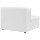 Mingle Vegan Leather 4-Piece Sectional Sofa