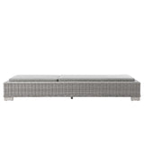 Conway Outdoor Patio Wicker Rattan Chaise Lounge