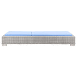 Conway Outdoor Patio Wicker Rattan Chaise Lounge