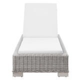 Conway Outdoor Patio Wicker Rattan Chaise Lounge