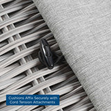 Conway Outdoor Patio Wicker Rattan Left-Arm Chair